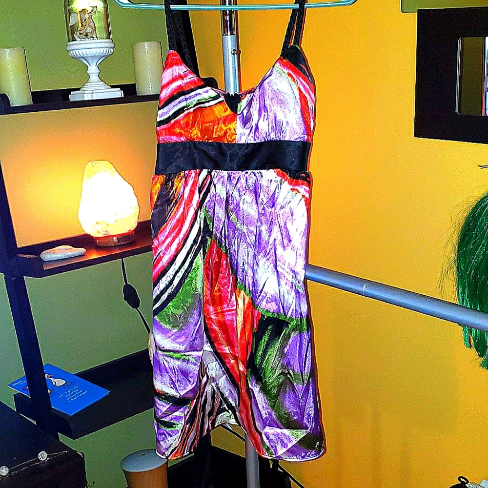 Size small multi color dress
